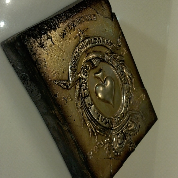 Sid Dickens S-187 "Passage" silver spade Memory-Block wall tile *Rare & Retired* - Picture 6 of 8